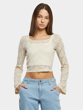 Ladies Cropped Lace