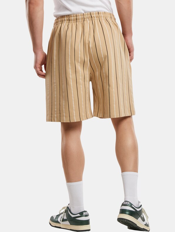 Urban Classics Printed Pinstripe Shorts-1