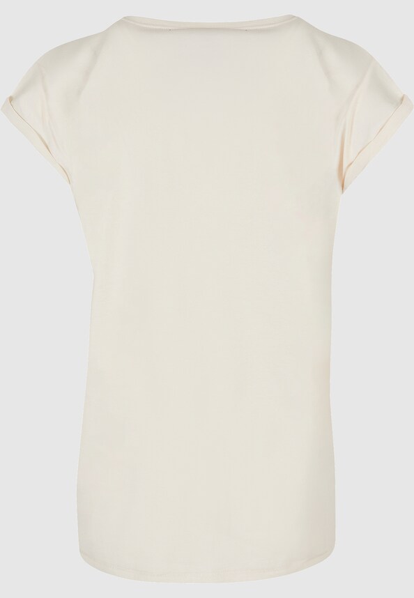 Ladies Abstract Lines Extended Shoulder Tee-3