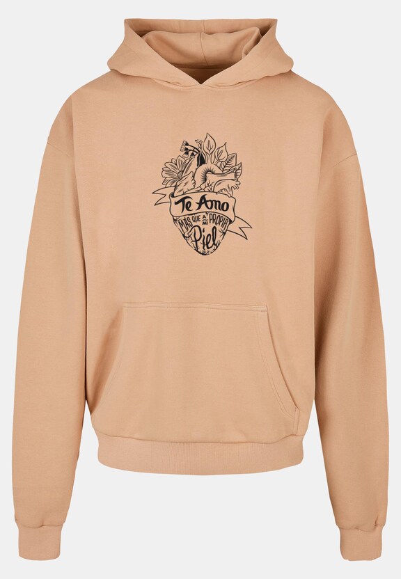 Frida Kahlo - Te amo outline Ultra Heavy Hoody-3