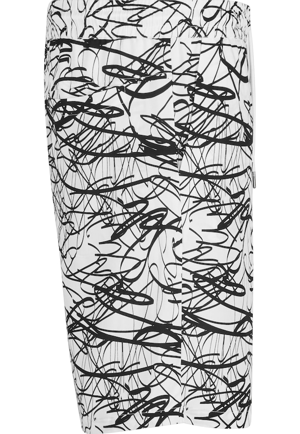 Viscose AOP Resort Shorts-6