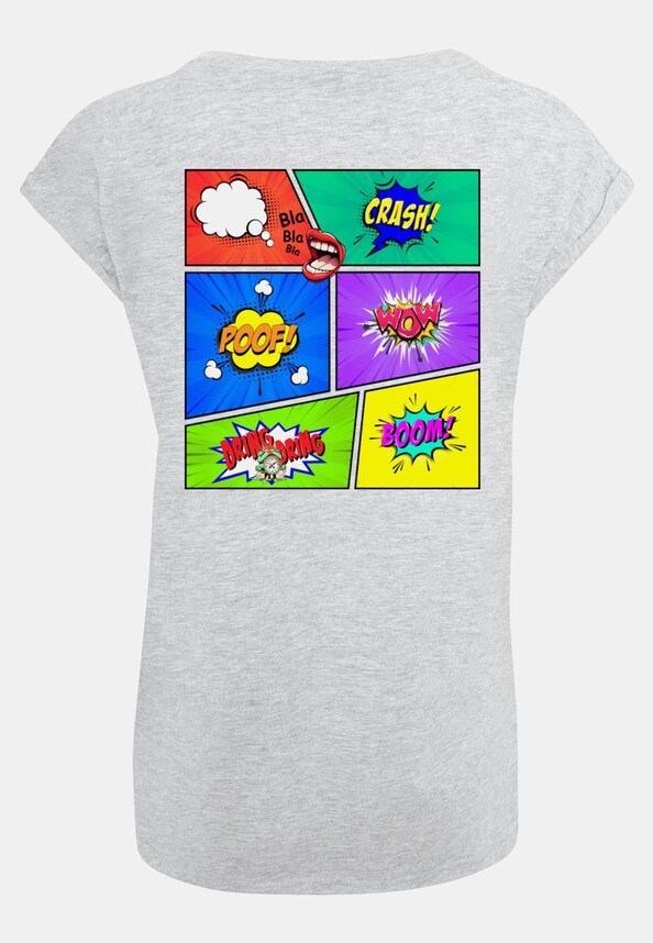 Ladies Book Comic Extended Shoulder-3