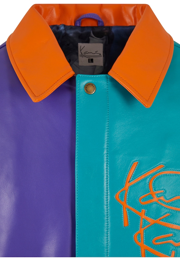 Metal Plate Block Leather -6