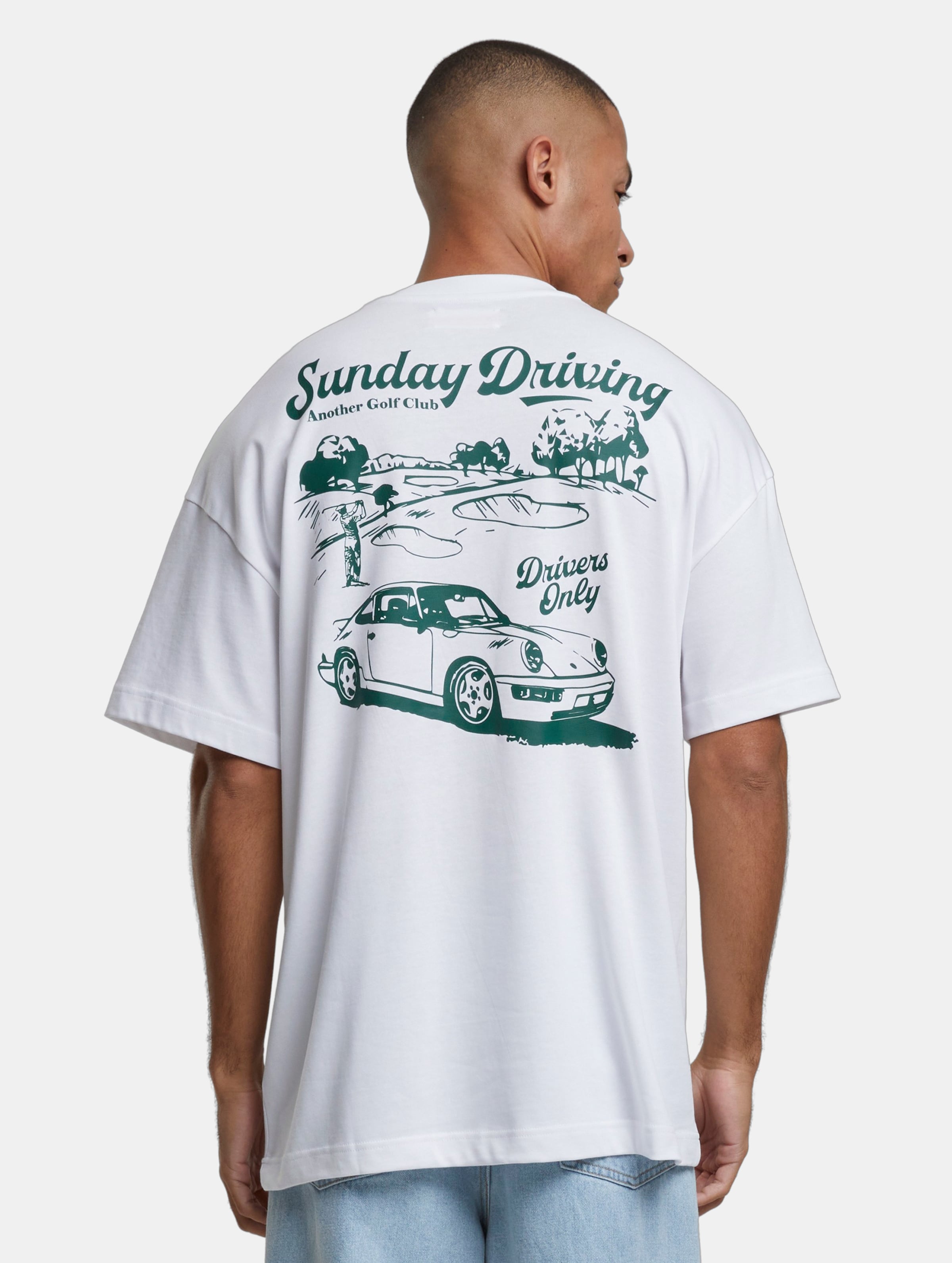 ★another COTTON LAB★Sunday Driving T-Shirt★ Another Cotton Lab Sunday Driving Oversize | DEFSHOP | 136523