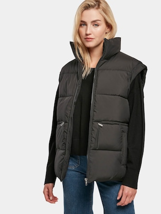 Ladies Waisted Puffer Vest
