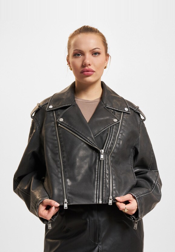 Casey Faux Leather Washed-2
