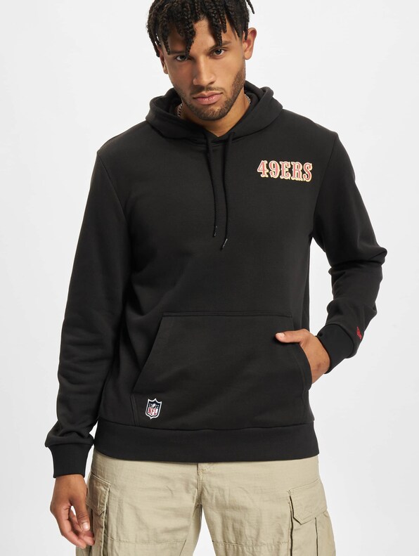 New Era Men's Team Logo Hoody San Francisco 49ERS Long Sleeve Hoodie,  Black, X-Small : : Fashion