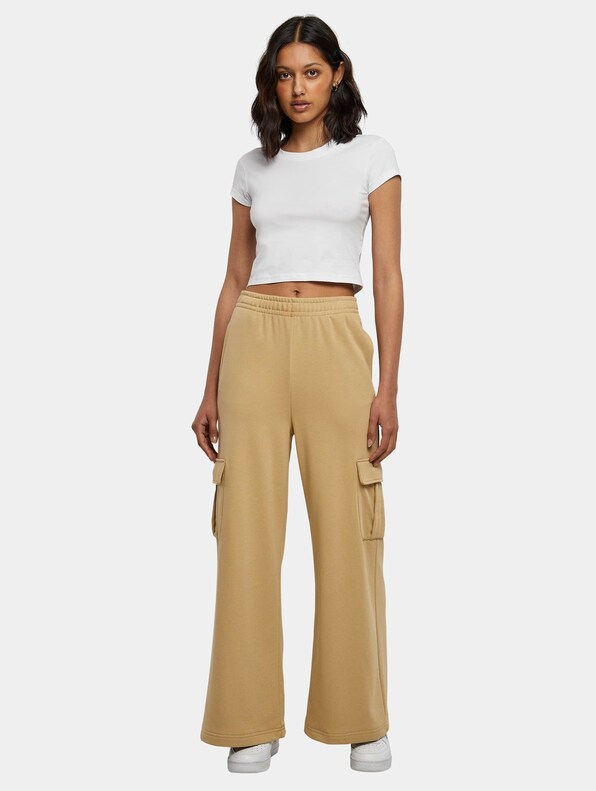 Highwaist Wide Leg Terry-2