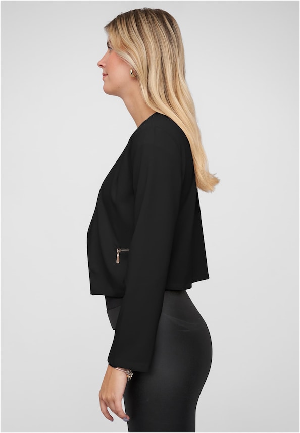 Short Blazer wit Zip-Pockets-2