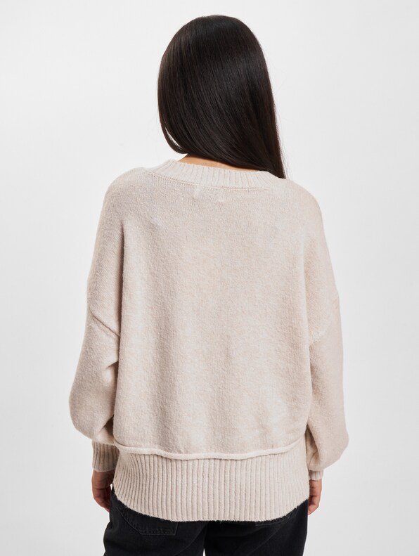Only Onlhazel Ls O-Neck Bf Knit-1