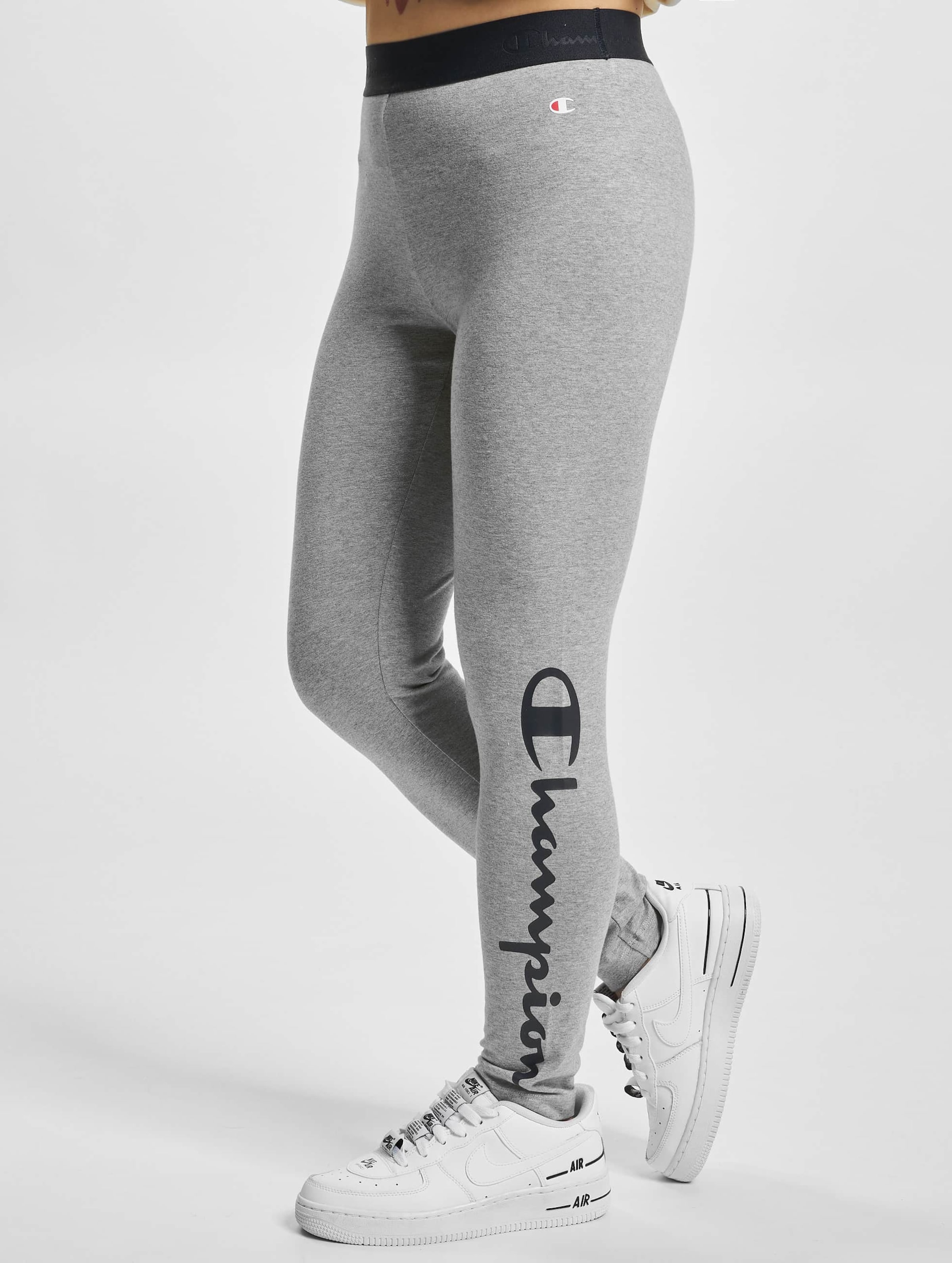 Champion American Classics Leggings Frauen,Unisex op kleur grijs, Maat M