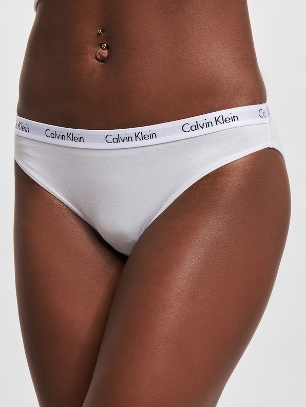 Calvin Klein Underwear 3 Pack Slip Black/White/Pastel-4