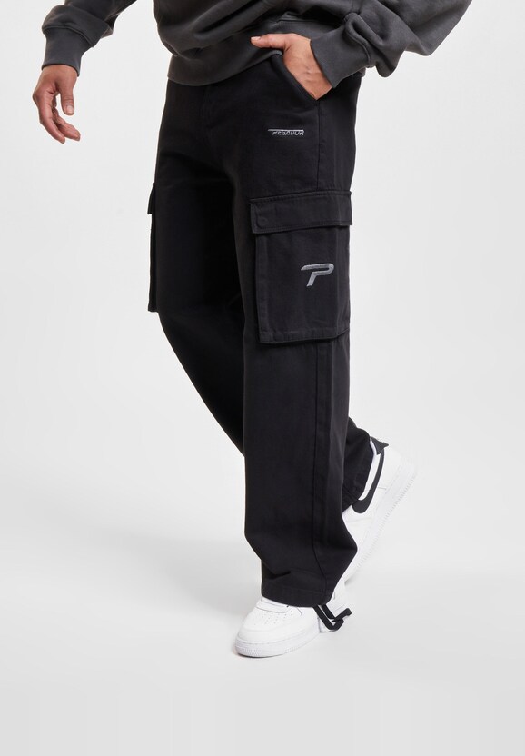 PEGADOR Paden Wide Cargo Pants-0