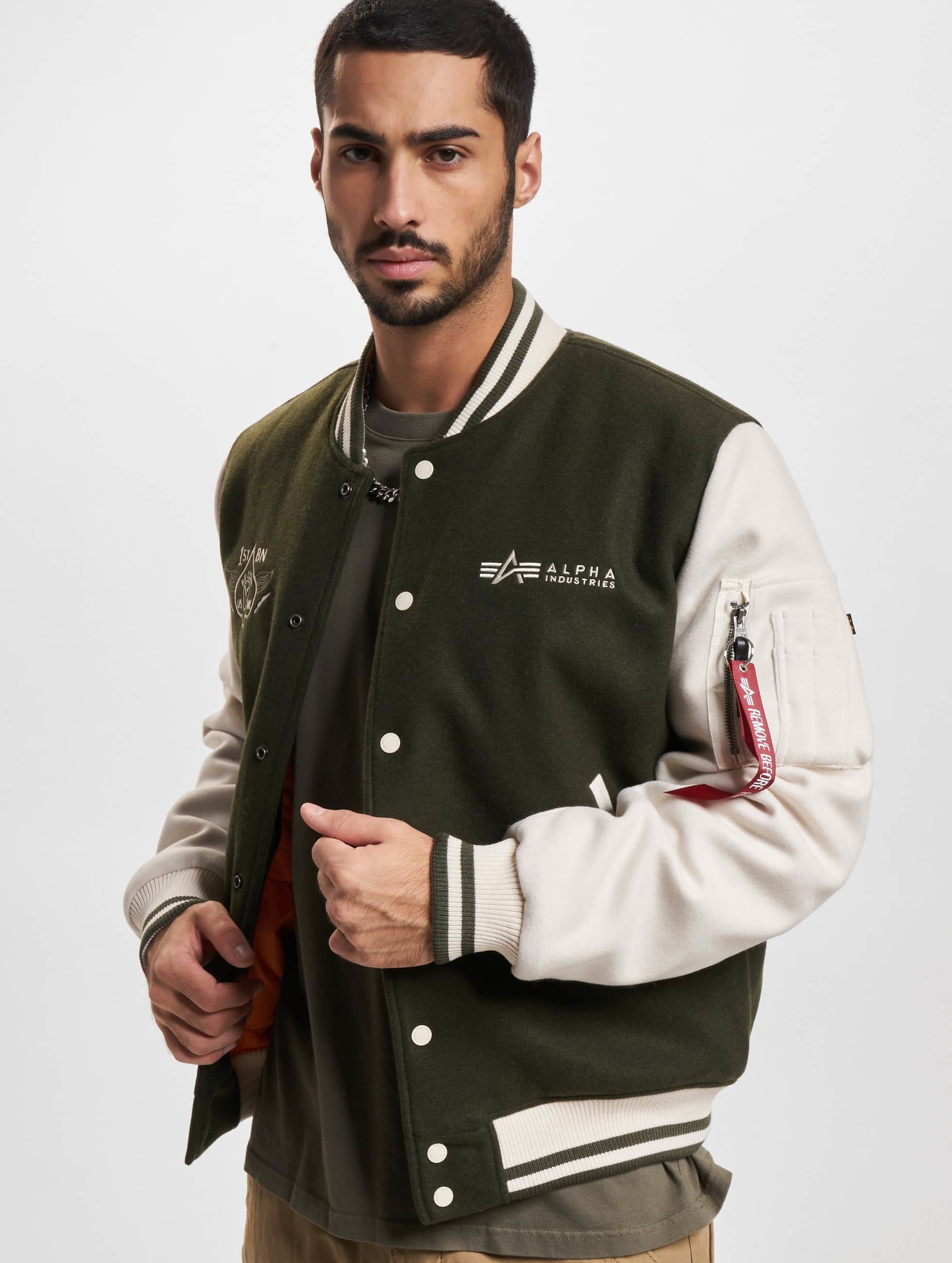 Alpha industries 2024 college jacket