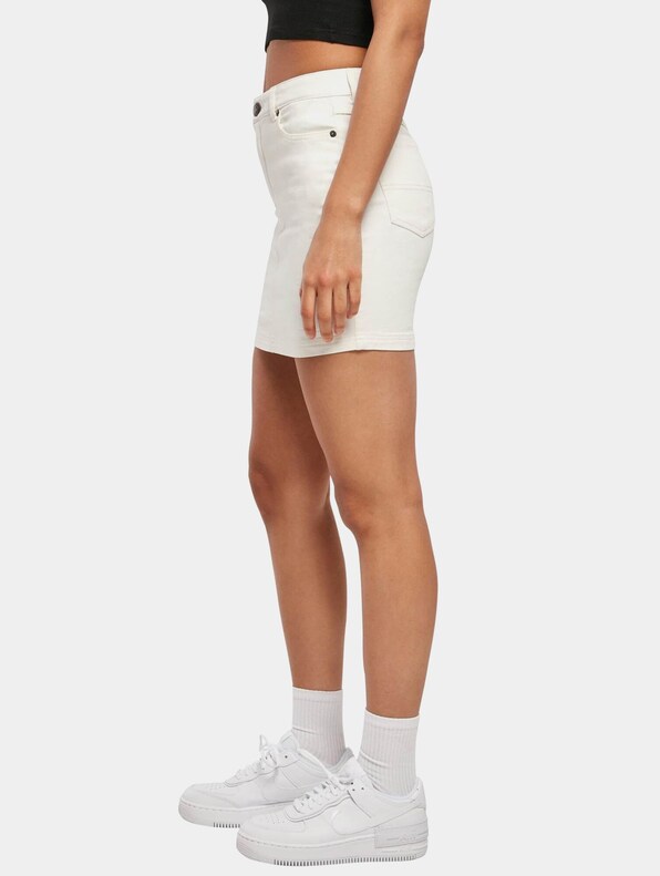 Ladies Organic Stretch Denim Mini -2