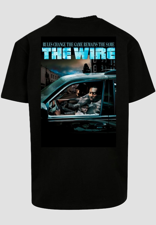 The Wire Poster Heavy Oversize Tee-3