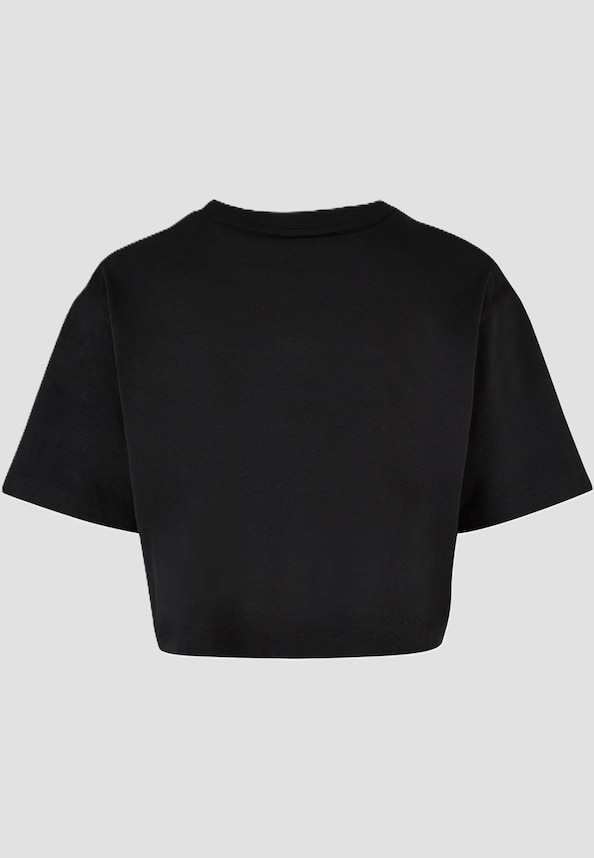 Ladies Hugs & Love - Heart Dice Short Oversized Tee-3