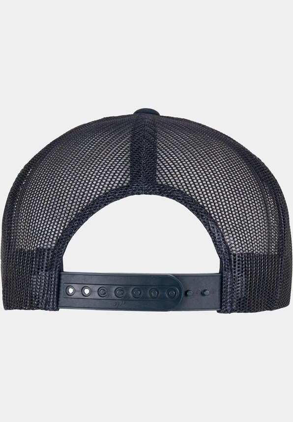 YP Classics® Classic Curved Visor Foam Trucker Cap-1