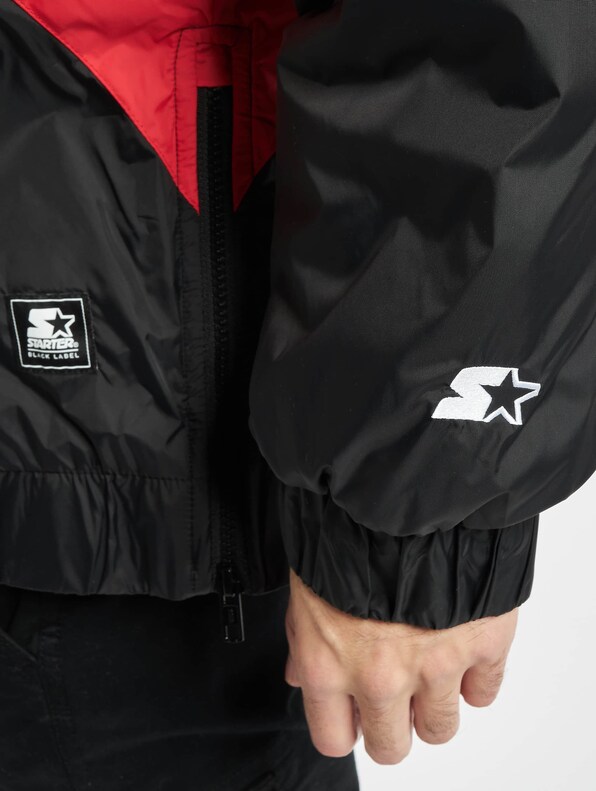 Starter Color Block Half Zip Retro Jacket-4