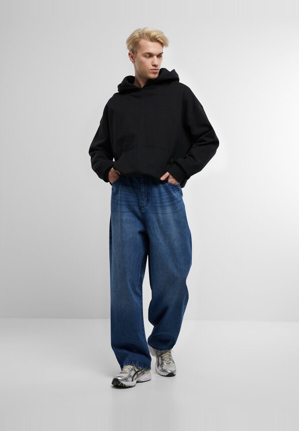Urban Classics Tapered Heavy Ounce Baggy Jeans-5