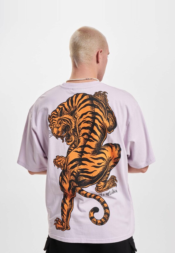 2Y Studios Tiger Oversize T-Shirt-0