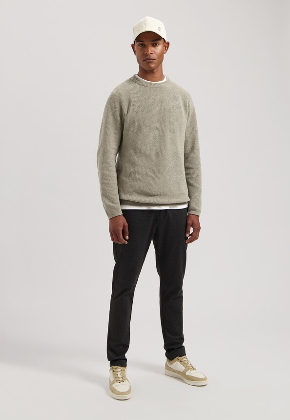 Chenille Knit Crewneck-2