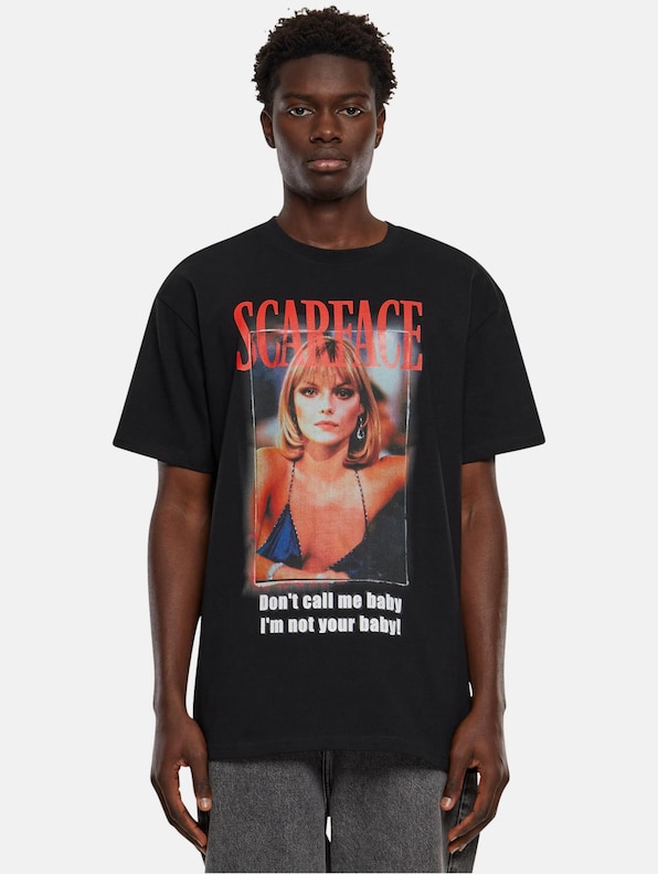 Scarface Don't call me baby Heavy Oversize Tee-0