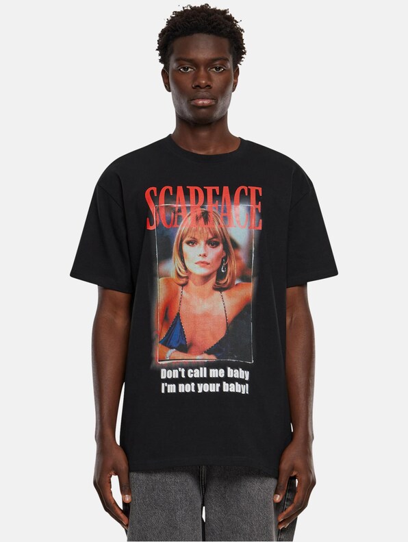 Scarface Don't call me baby Heavy Oversize Tee-0