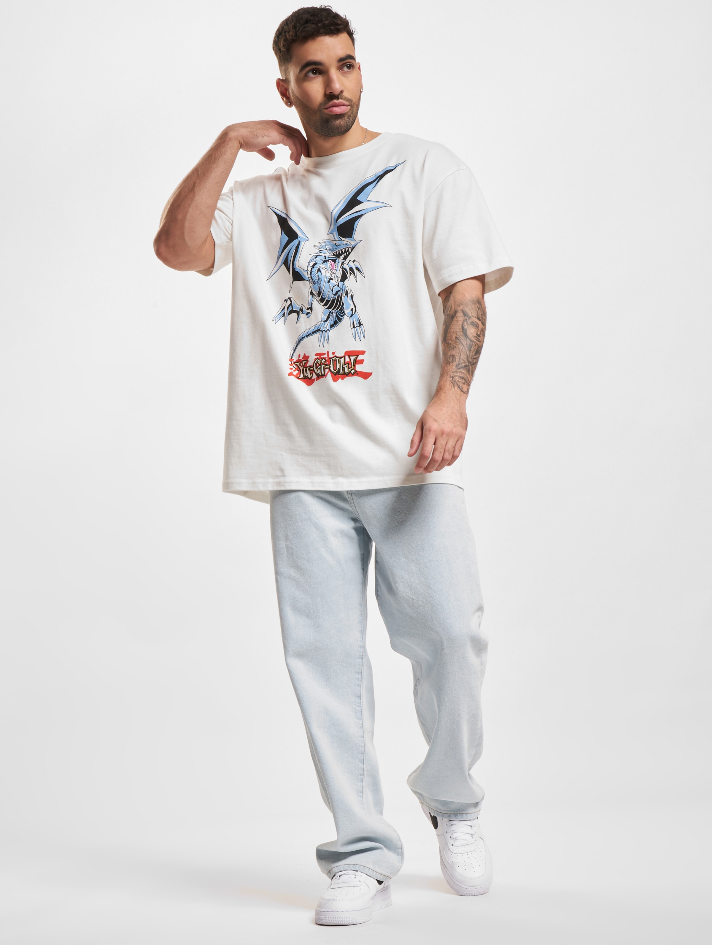Upscale Yu-Ghi-Oh Blue Eyes White Dragon Heavy Oversize