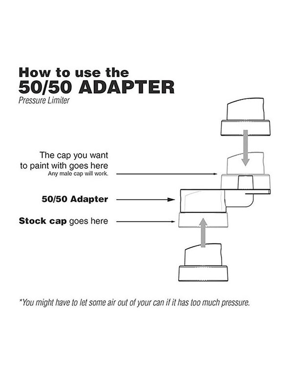 50/50 Adapter Pressure Limiter Cap 3 pcs-1