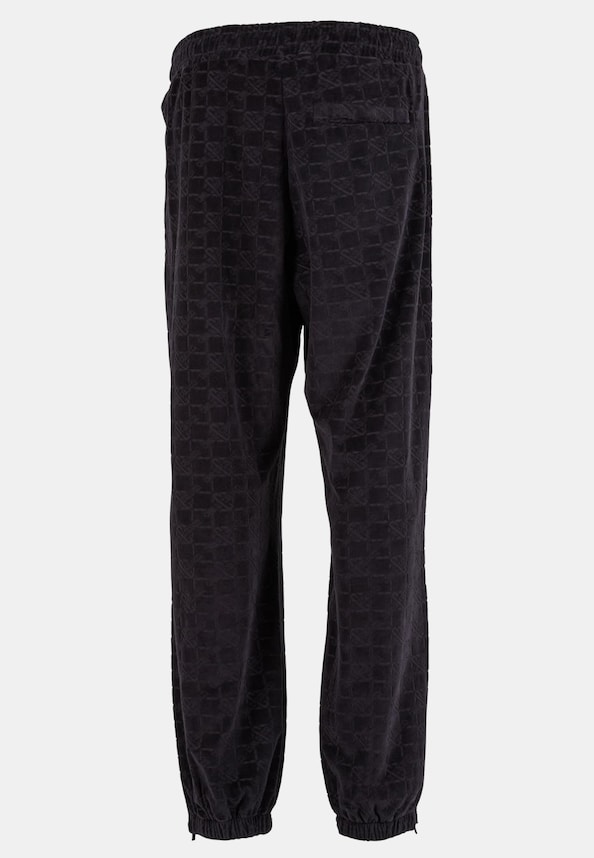 MONOGRAM VELOUR TRACK PANTS-5