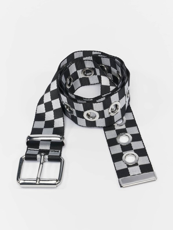  Checker With Eyelets-0
