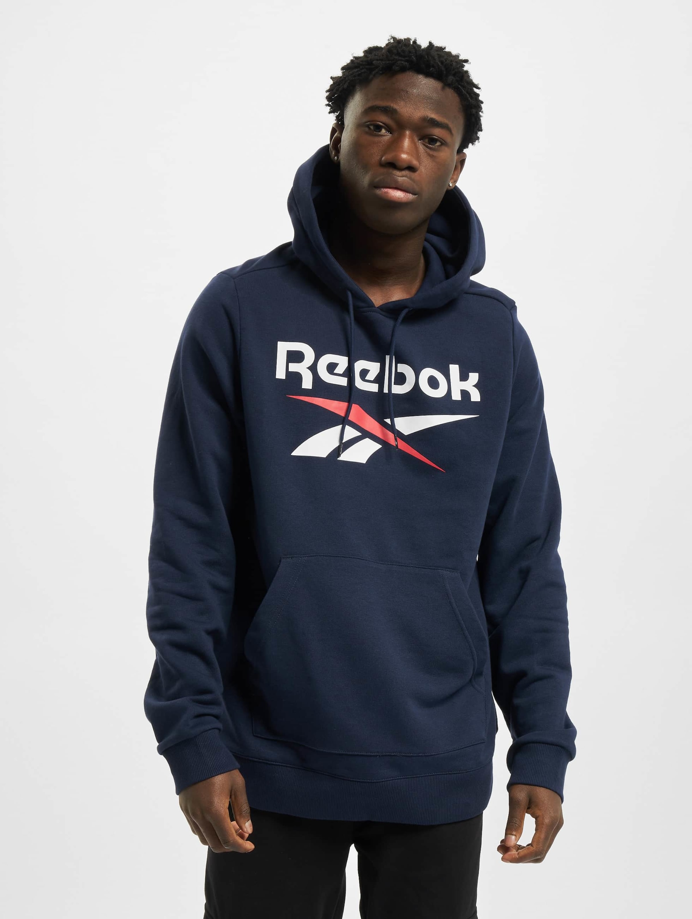 Reebok big deals logo hoodie