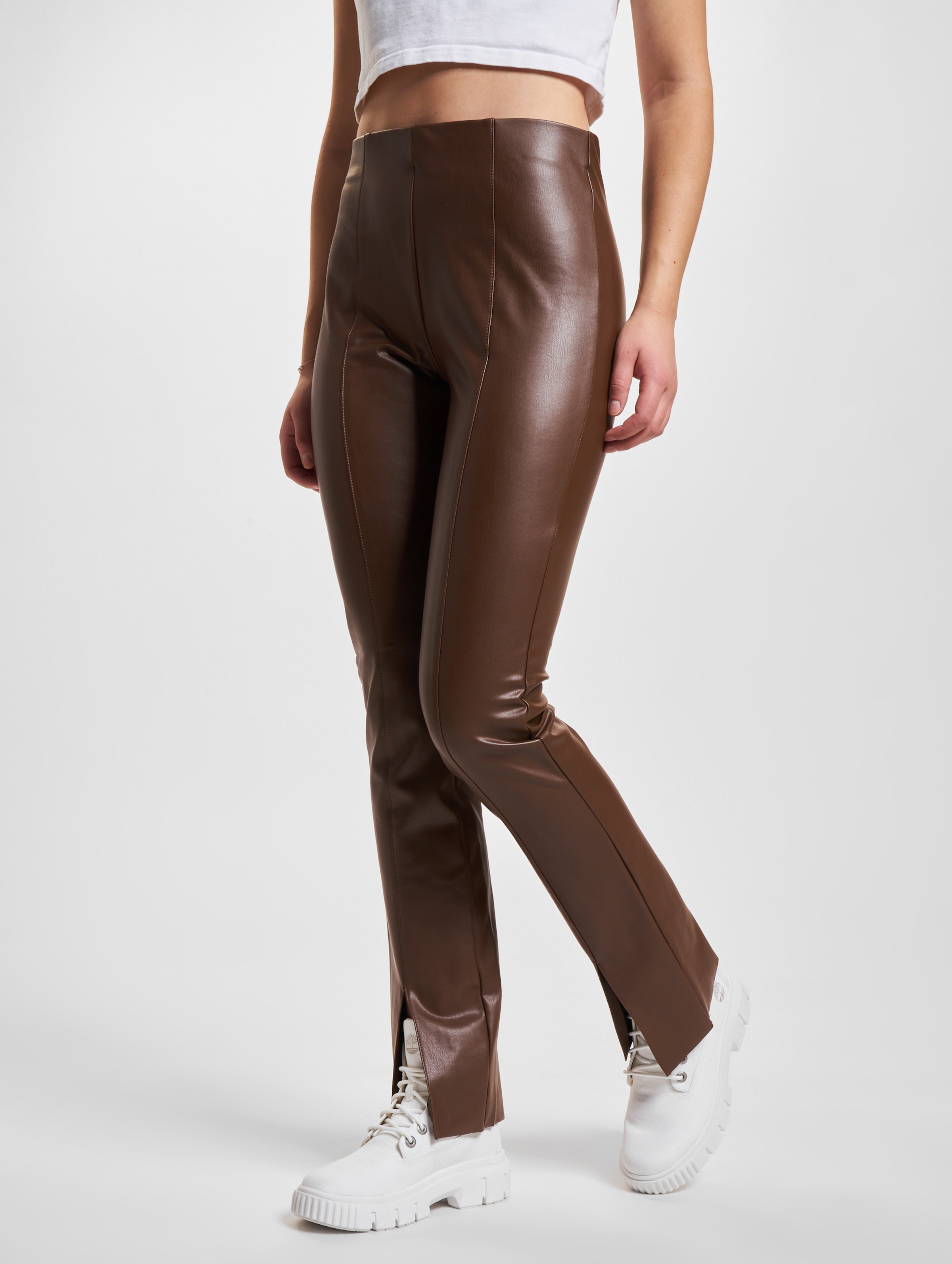 Only Legging Vrouwen op kleur bruin, Maat XL_32