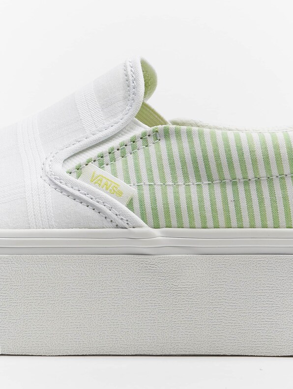 Vans UA Classic Slip-On Stackform Canvas Sneakers Green/True-8