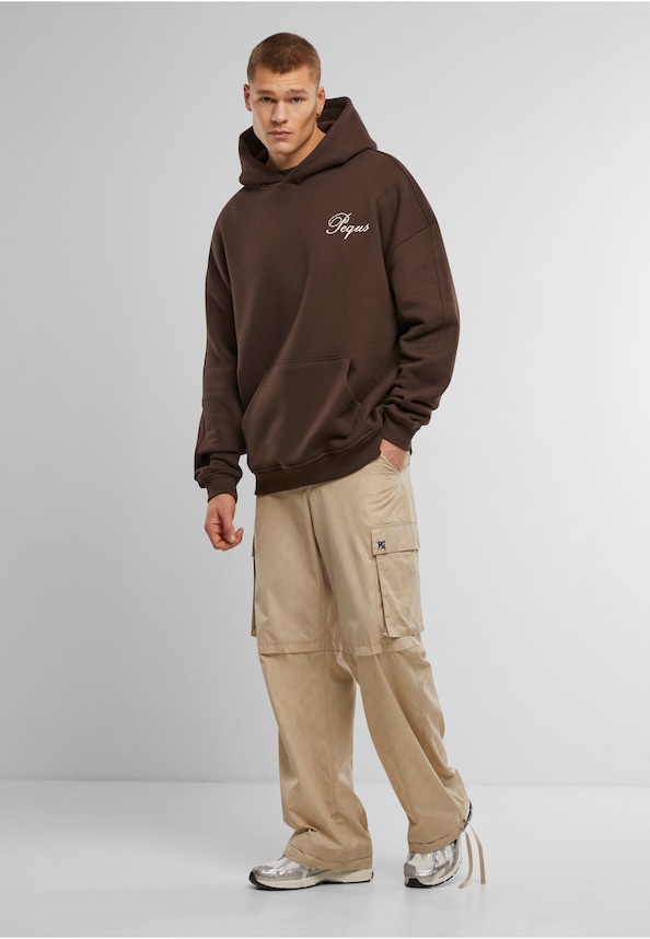 PEQUS Handwritten Logo Hoodie-2