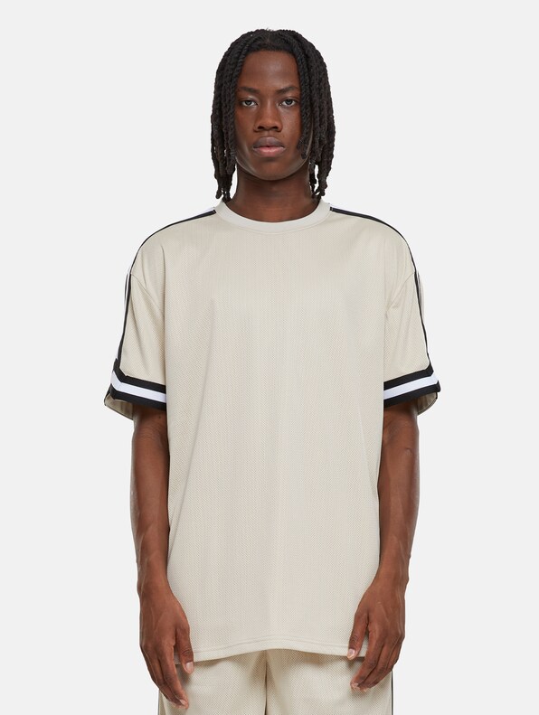 Oversized Stripes Mesh-0