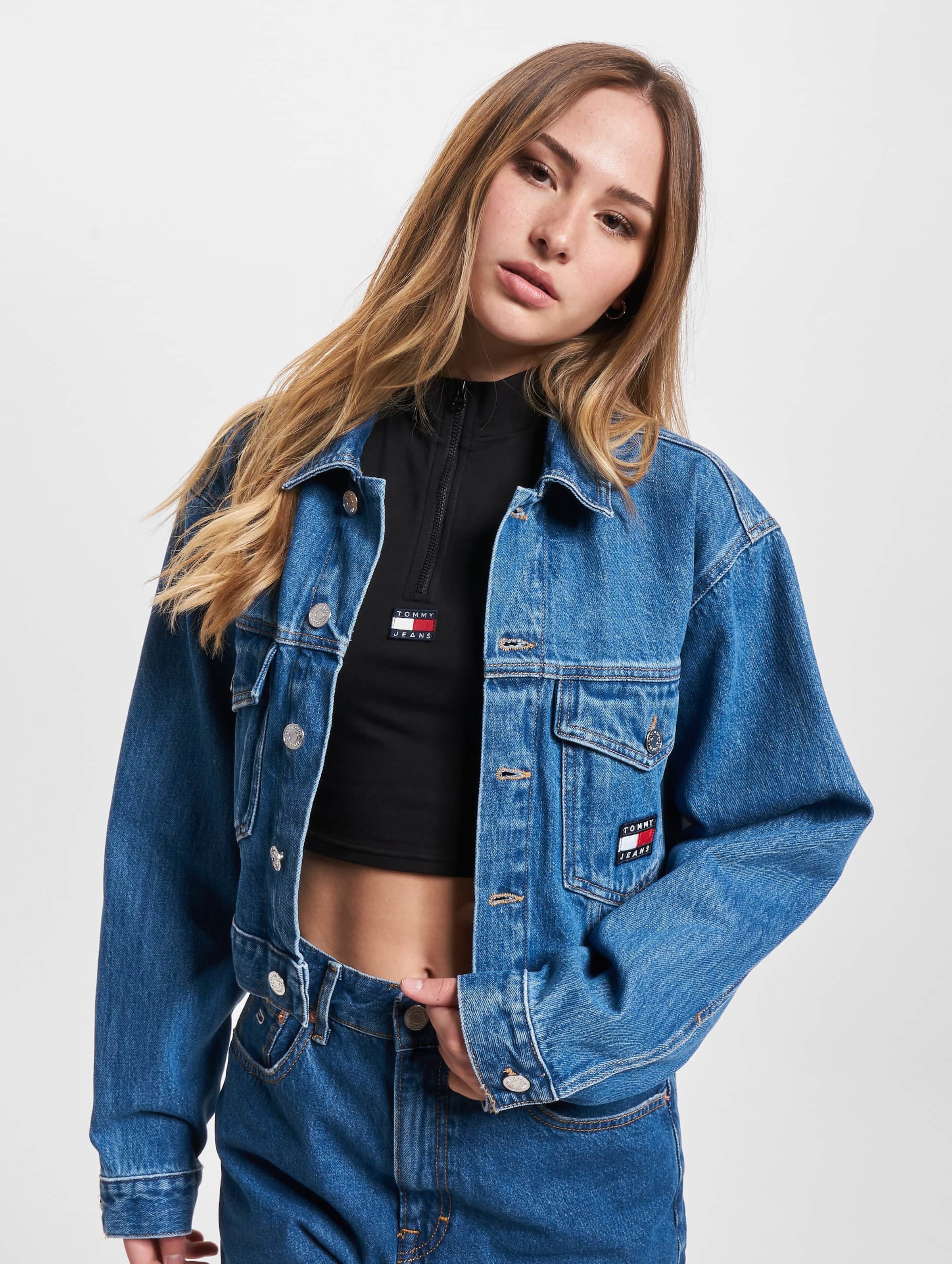 Jeansjacke on sale oversized cropped