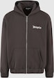 Super Heavy Oversize Blank Zip Hoodie-3