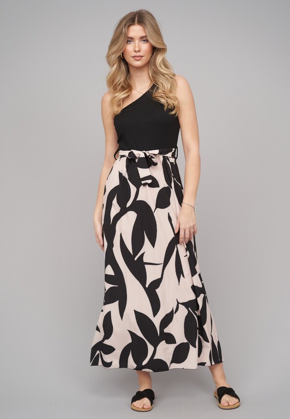 One Shoulder Dress-0