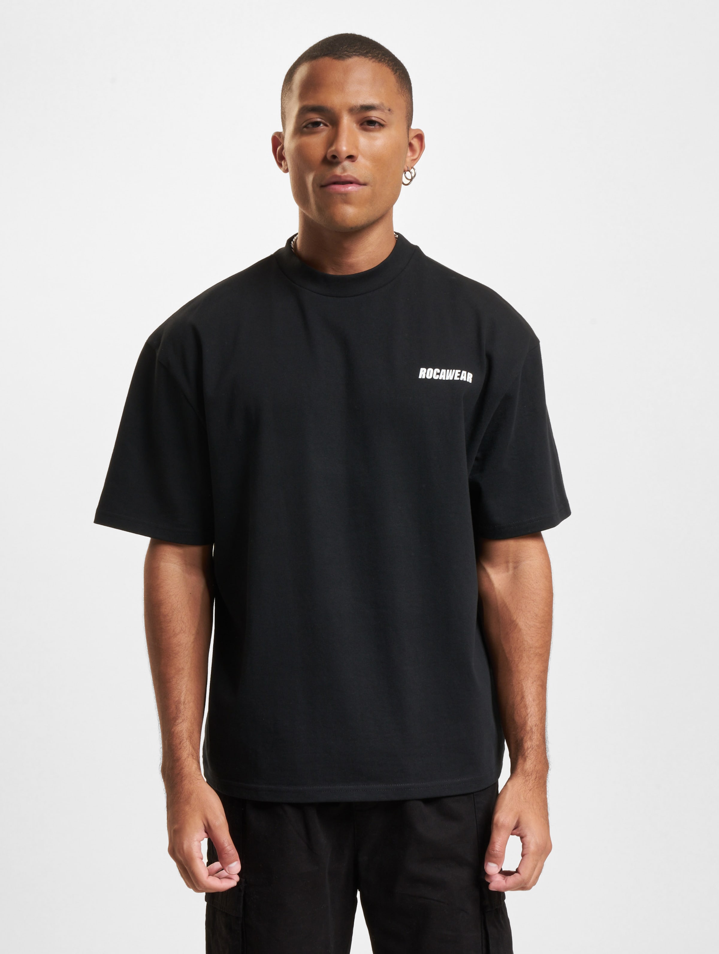 Rocawear Clean T-Shirts Männer,Unisex op kleur zwart, Maat S