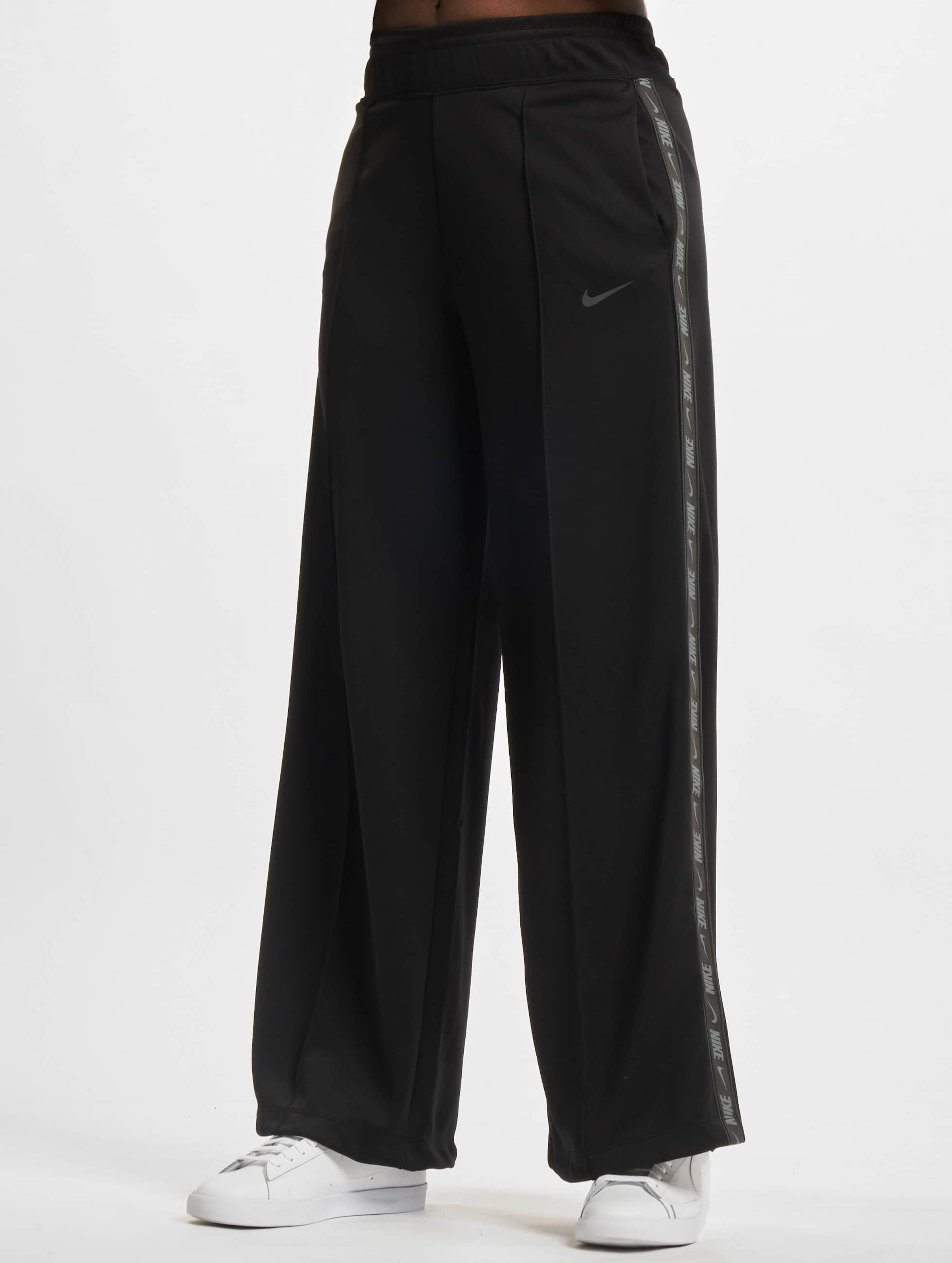 Nike tape discount track pants black