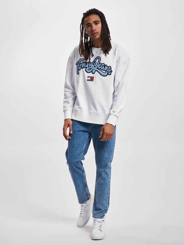 Tommy Jeans Rlx College Pop Text Sweater-5