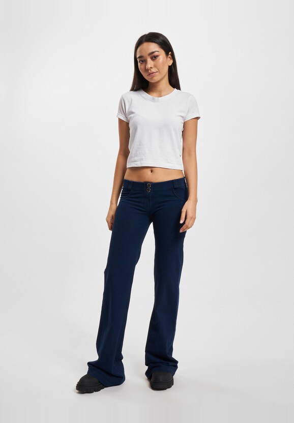 Freddy WR.UP® Jersey Drill Flare Jeggings-4