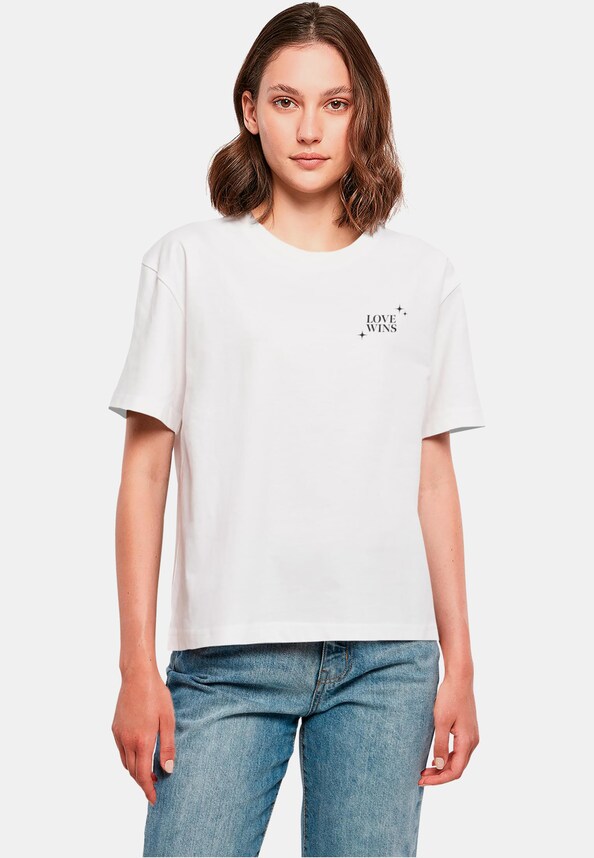 Gradient Heart Pride Tee-0