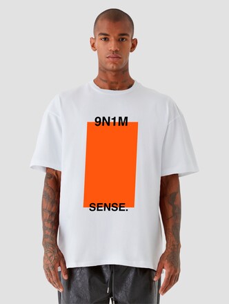 9N1M SENSE Sense Orange Square Tee