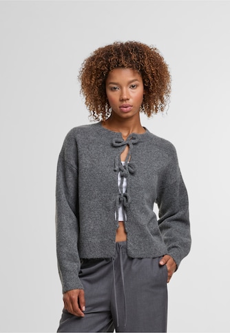 Soft touch knit bow cardigan