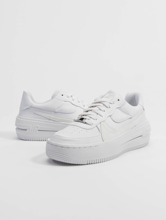"Nike Air Force 1 Platform ""Triple-White"" Shoes"