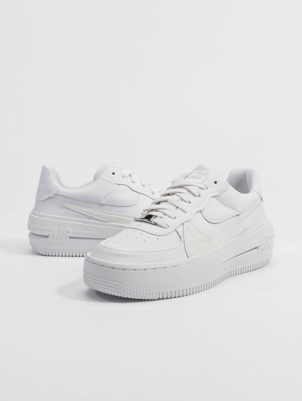"Nike Air Force 1 Platform ""Triple-White"" Shoes"-0