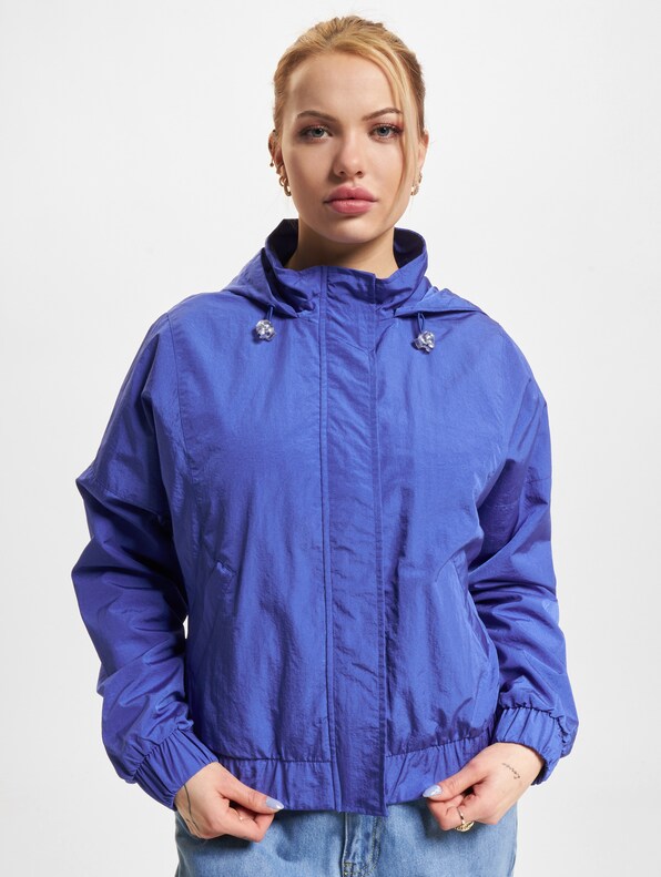 Oversized Shiny Crinkle Nylon-2